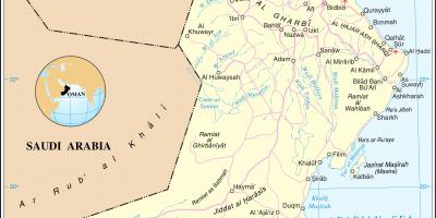 De Omani mapa